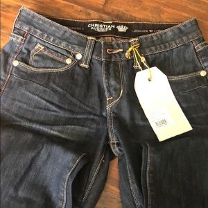 Christian Audigier Womens Denim Jeans (New)